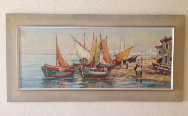 Barcas de Pescadores en el puerto